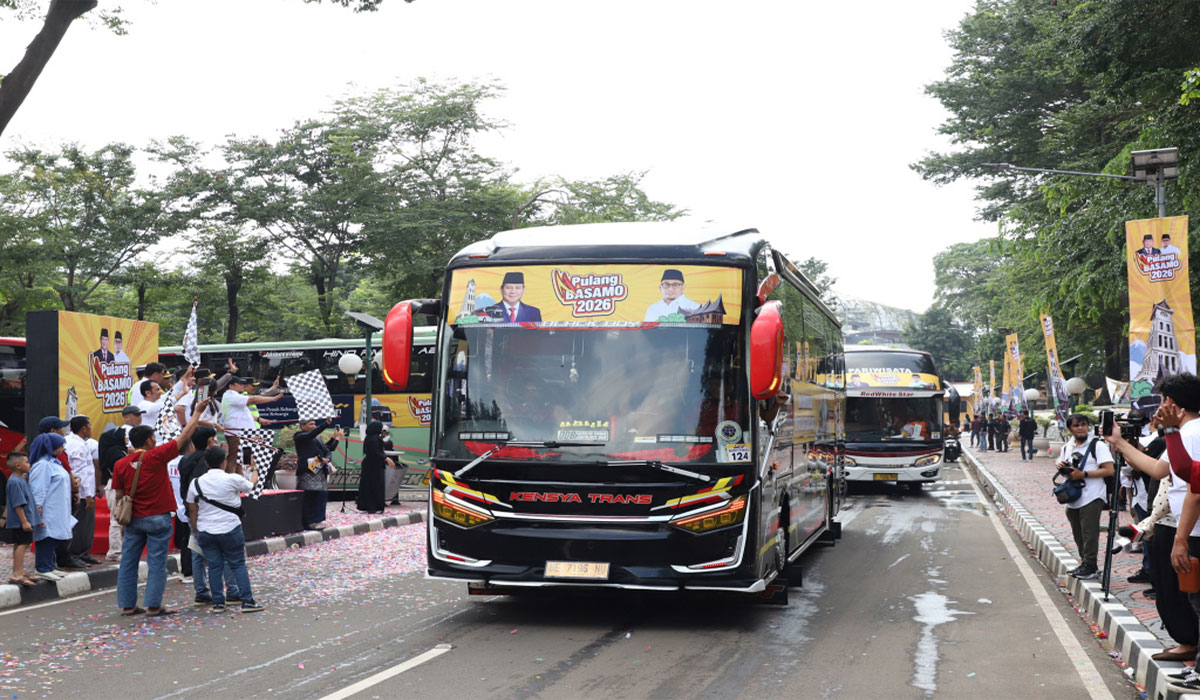 Viral! Andre Rosiade Pimpin Pulang Basamo 2026 Gelombang II, 6.000 Pemudik Ikut Keseruan Ini